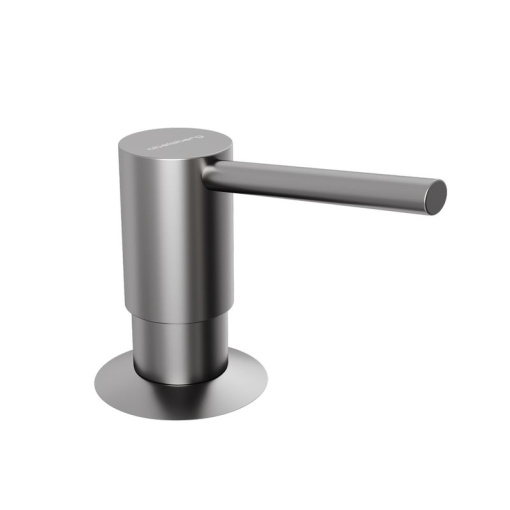 Дозатор для моющего средства Abelsberg SPP70017GM, цвет космическая сталь