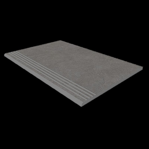 Ступень TE02 Terra натуральная 30x120 серый