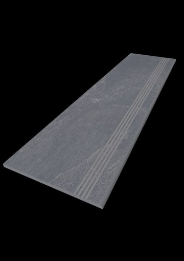 Ступень TE04 Terra натуральная 30x120 черный