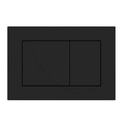 Клавиша АНИ пласт для системы скрытой установки унитаза прям. квадрат черное матовое WP1733