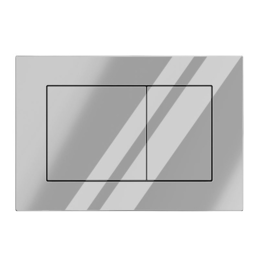 Клавиша АНИ пласт для системы скрытой установки унитаза прям. квадрат хром глянцевый WPG1711G