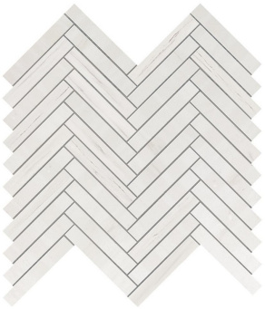Мозаика Marvel Bianco Dolomite Herringbone Wall (9SHD) 