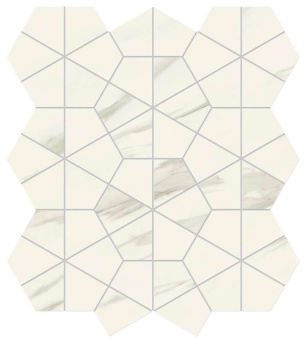 Мозаика Marvel Meraviglia Calacatta Meraviglia Hexagon Lapp. (AJQY) 