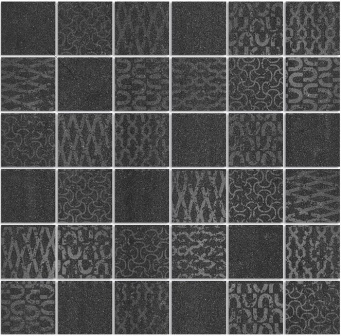DD200820/MM Декор Про Дабл черный мозаичный 30x30x0,9