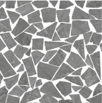 Мозаика Roma Diamond Grigio Schegge Mosaico Brillante (fNZA)