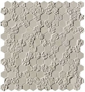 Мозаика Bloom Grey Print Esagono Mosaico (fOYV)
