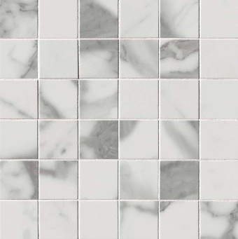 Мозаика Roma G. Carrara Superiore Gres Macromosaico (fQJ7)