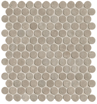 Мозаика Nobu Grey Gres Round Mosaico Matt (fRNL)