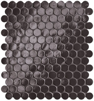 Мозаика Glim Lavagna Round Mosaico Brillante  (fROK)