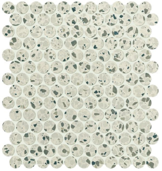 Мозаика Glim Gemme Salvia Round Mosaico Matt (fRPC)