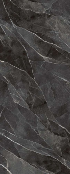 Керамогранит Laminam Diamond Calacatta Black Bocciardato 120x300 5.6мм