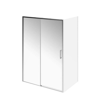 LN.140.SD.CR Душевая дверь LINDO, раздвижная с функцией soft close, 140х195, хром