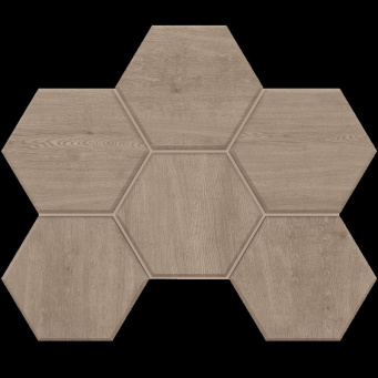 Мозаика CW02 Classic Wood натуральная 25x28.5 серый