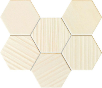 Мозаика Tubadzin Horizon Ms- hex ivory